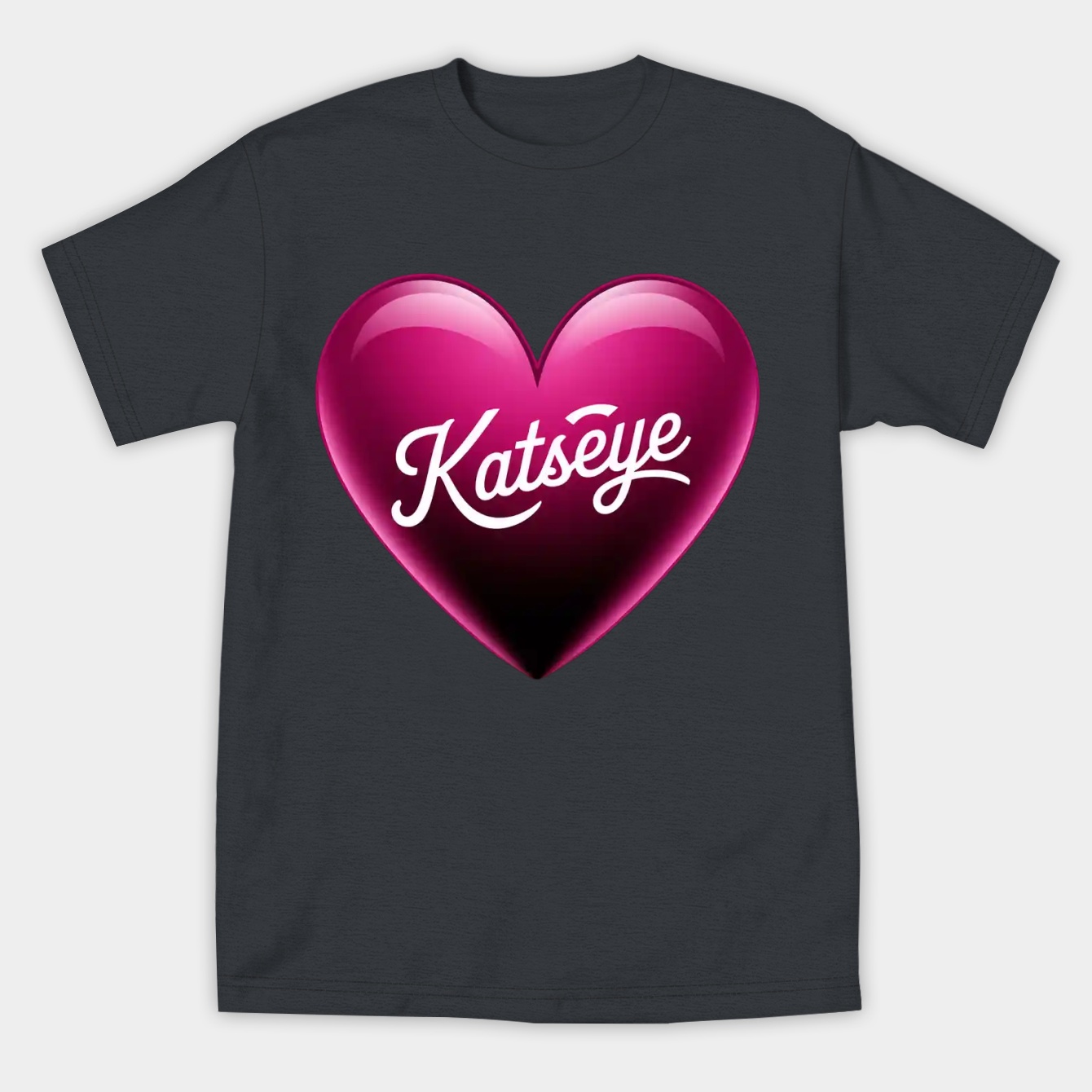 Katseye Heart Women's Athletic Performance T-Shirt