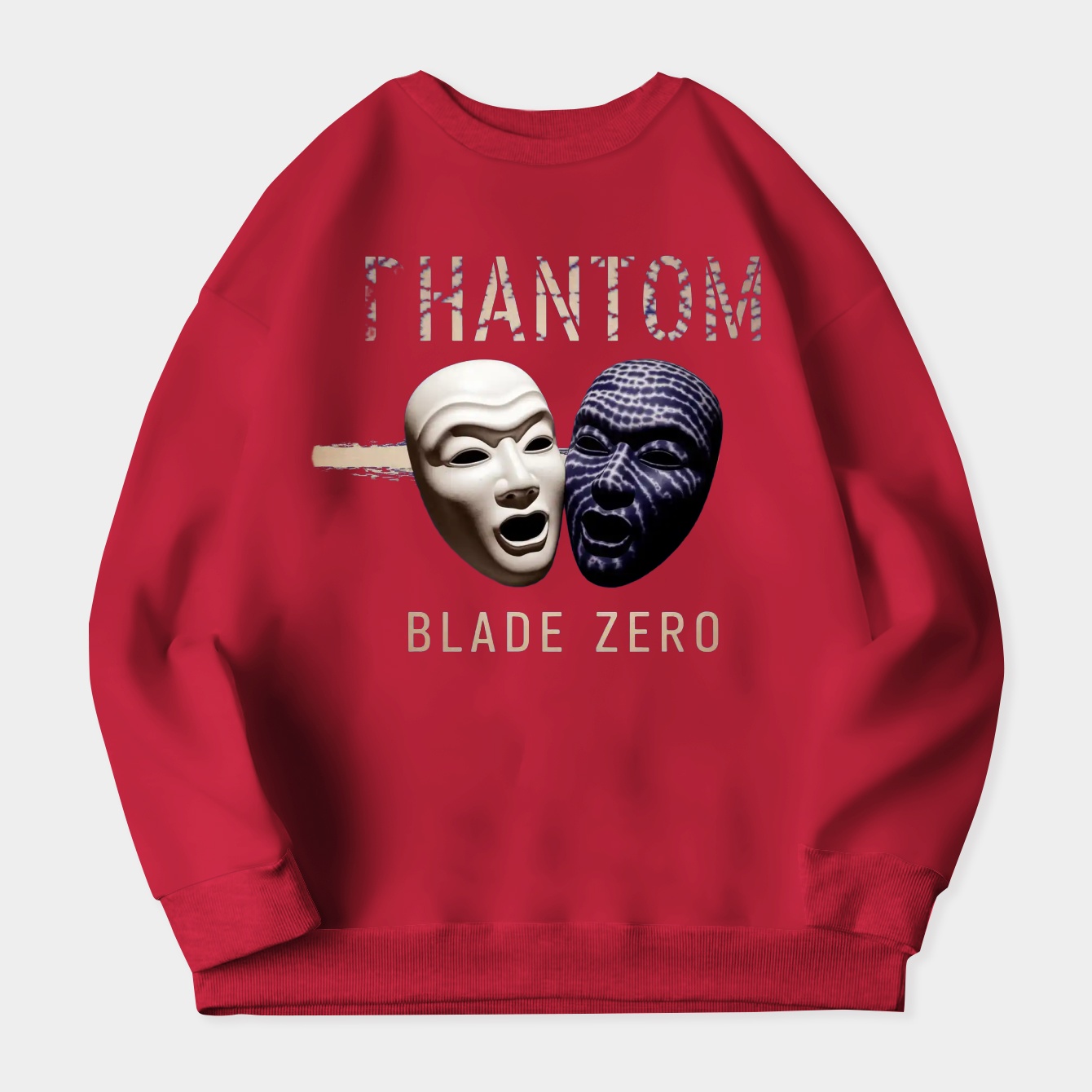 Phantom Blade Zero Opera Masks Women's Crewneck Sweatshirt