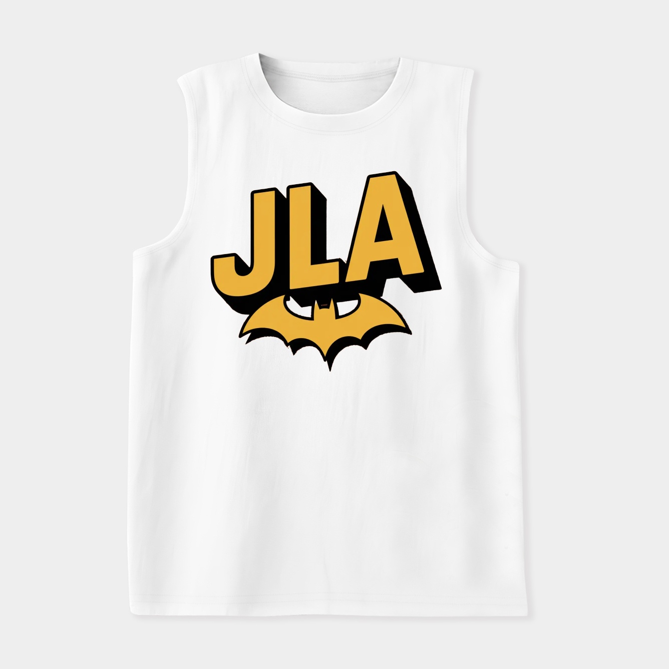 JLA Bold Comic Logo Women's Soft Tank Top