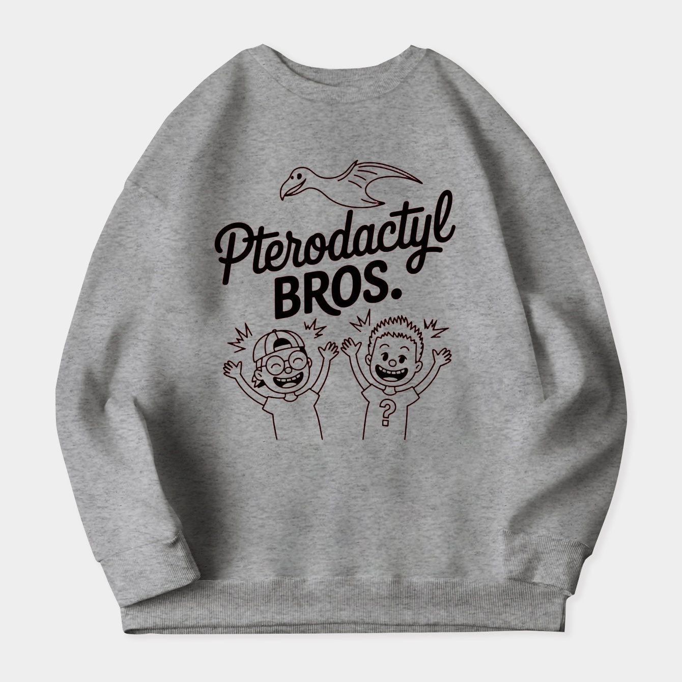 Gravity Falls Pterodactyl Bros Women's Crewneck Sweatshirt