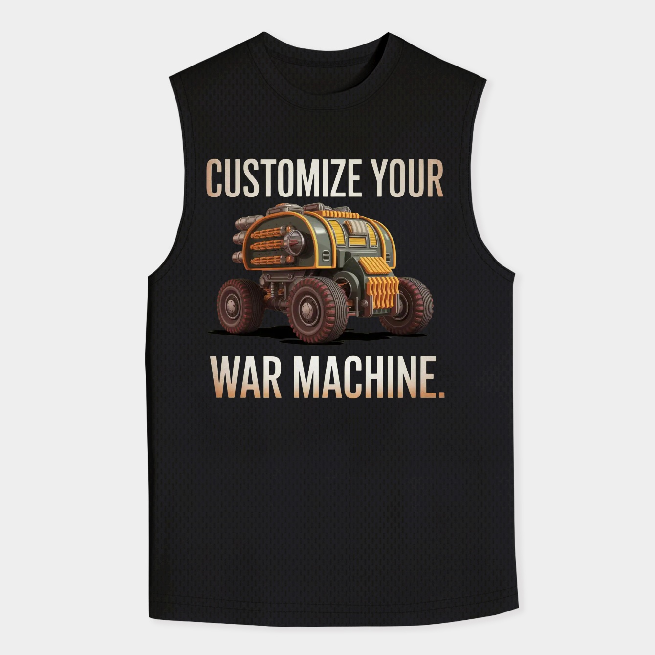 Customize Your War Machine Men's Tank Top
