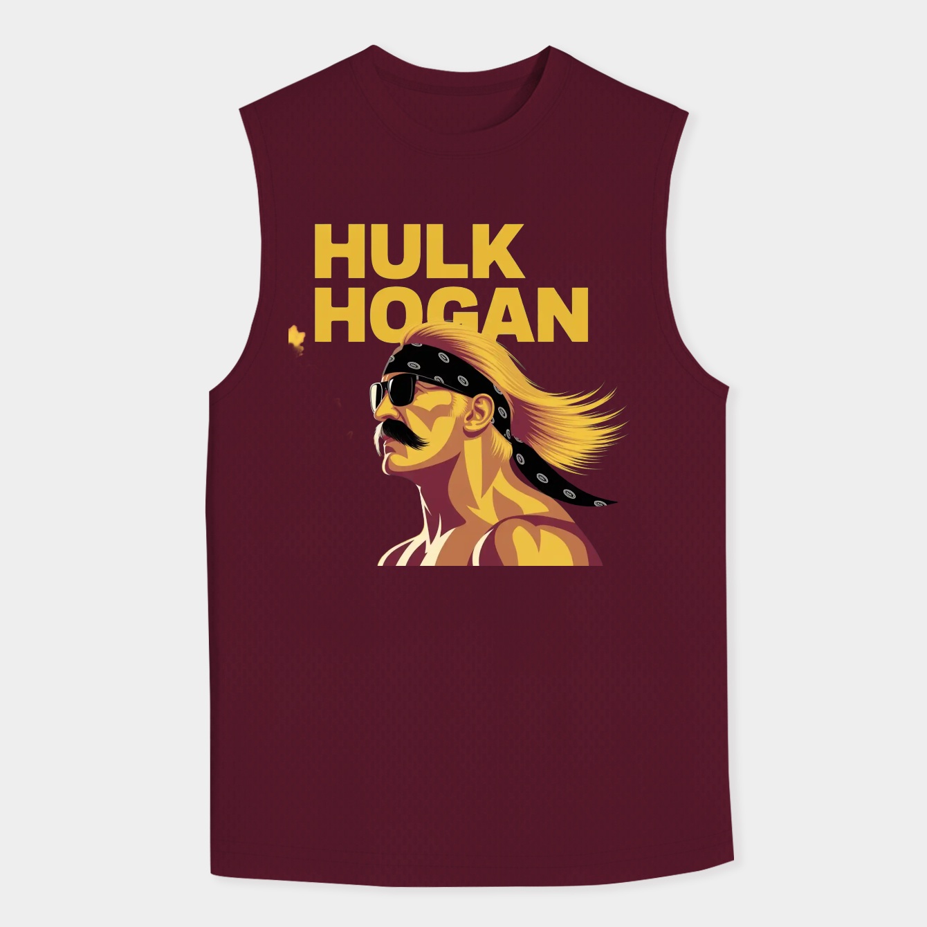90's vintage Hulk Hogan Men's Big & Tall Tank Top