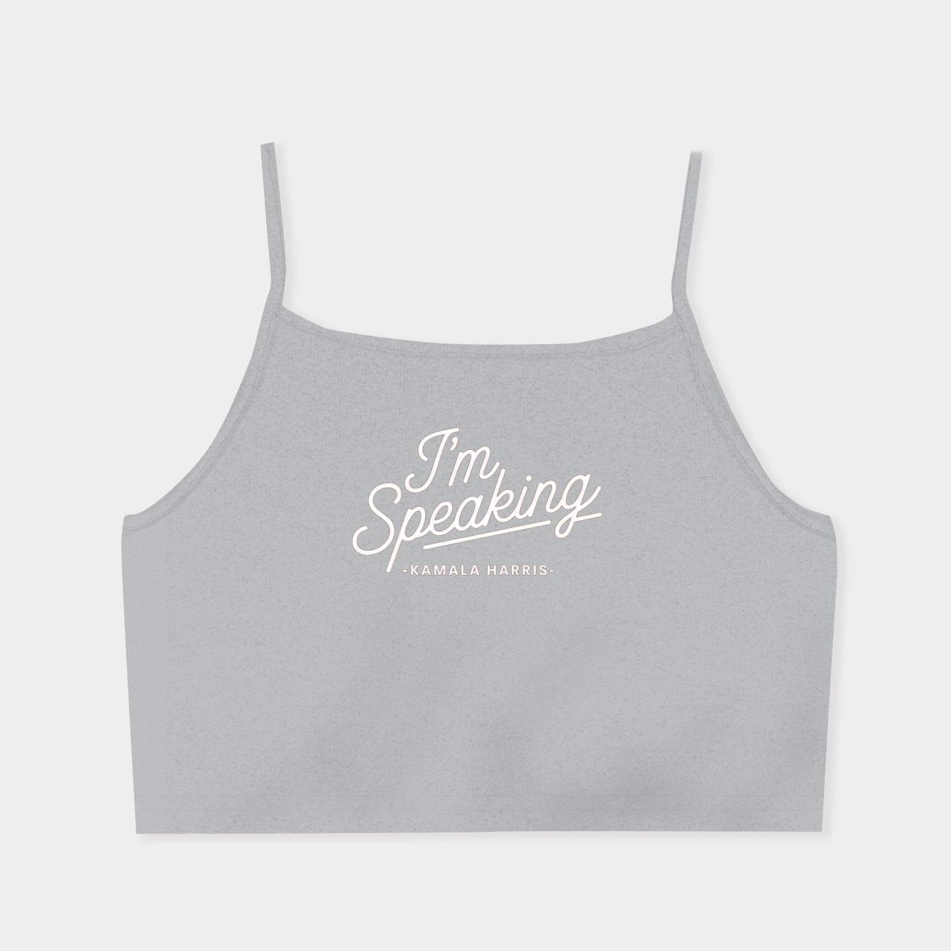 I'm Speaking - Kamala Harris Women's  Spaghetti Strap Tank Top