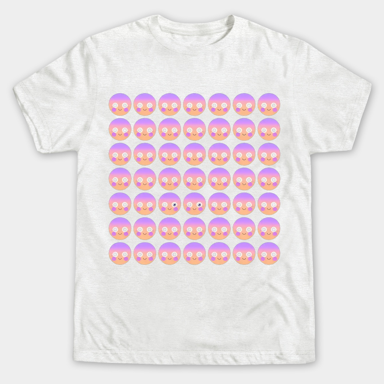 Chirithies Pattern Grid Men's Big & Tall T-shirt