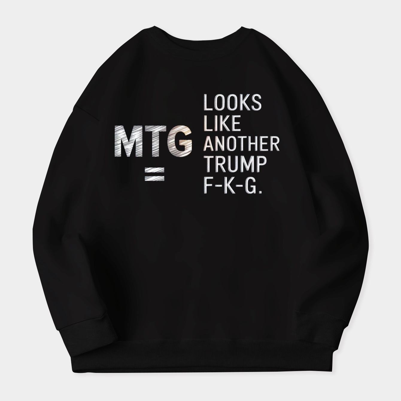 Let It Go Statement Design Women's Crewneck Sweatshirt