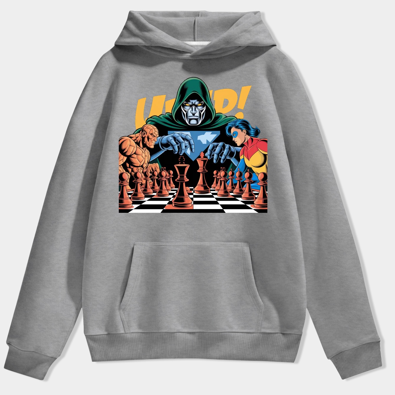 dr doom chess master Men's Hoodie
