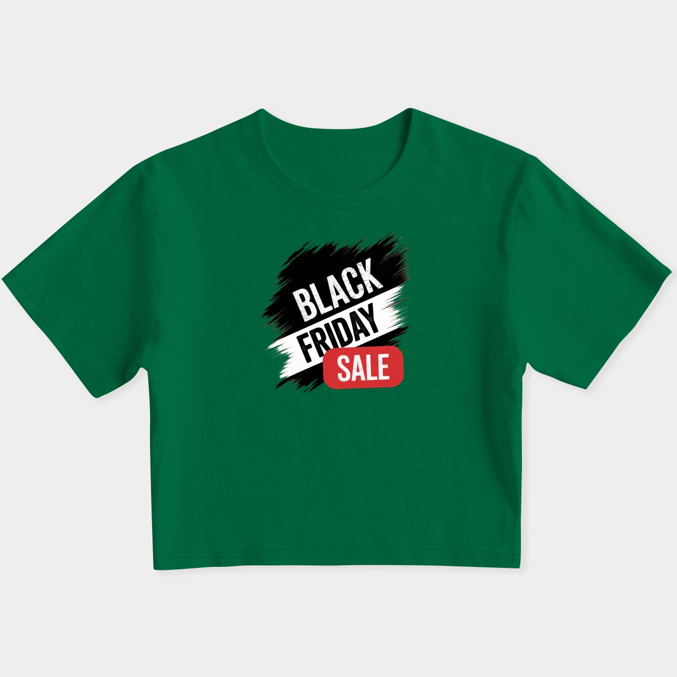 Unique grunge design promo label Women's Slim Fit Baby Tee