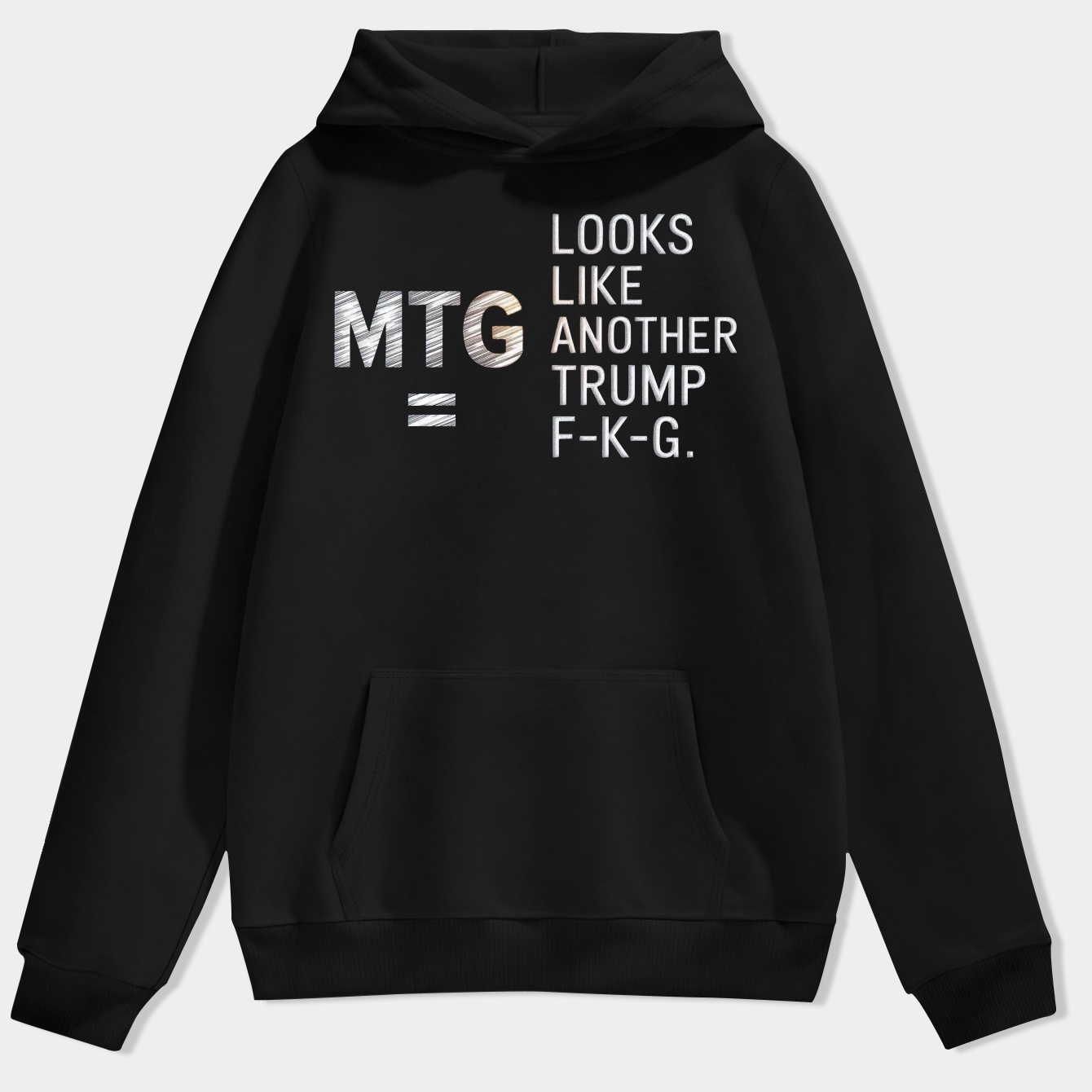 Let It Go Statement Design Men's Hoodie