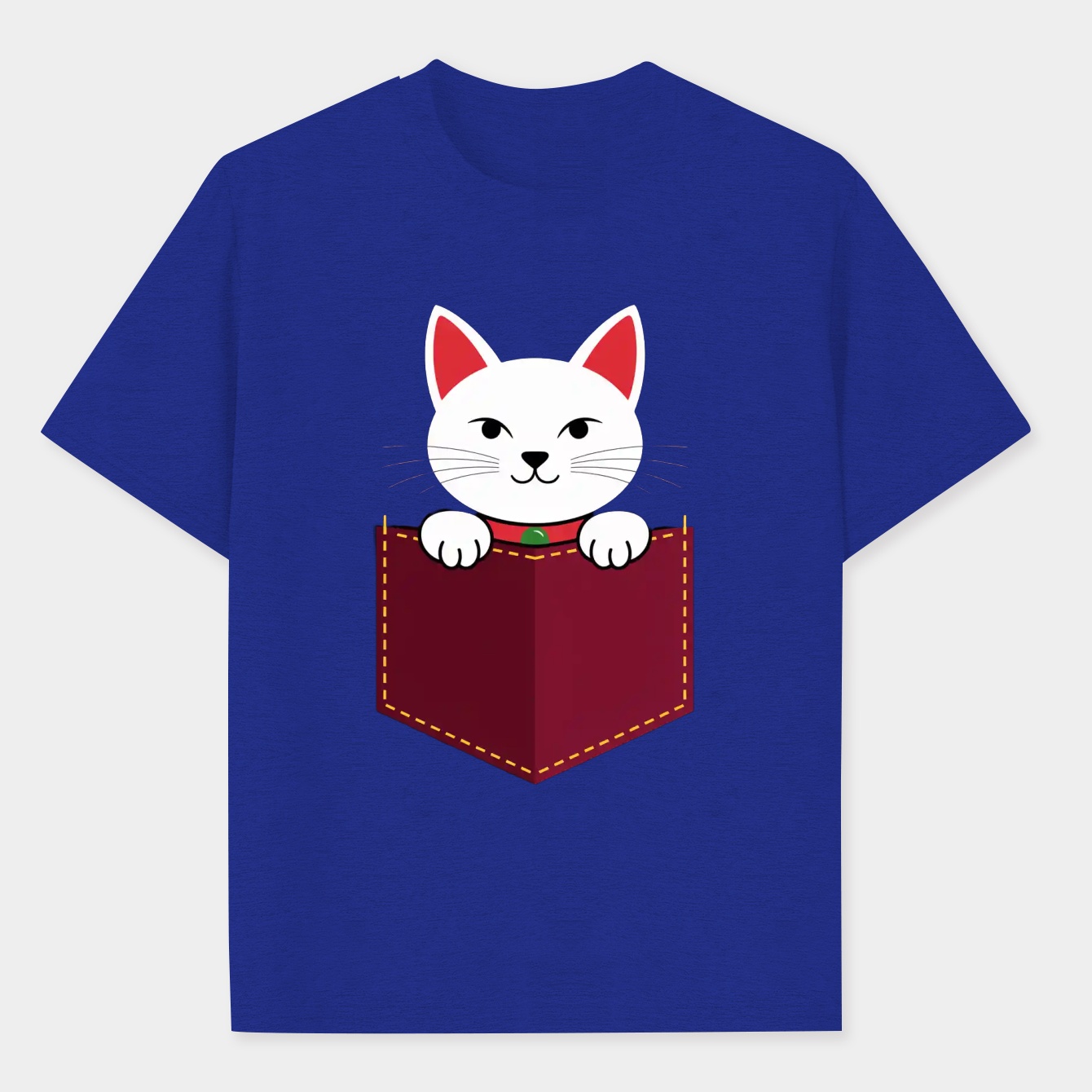 dandadan lucky cat pocket Men's Performance Athletic T-Shirt