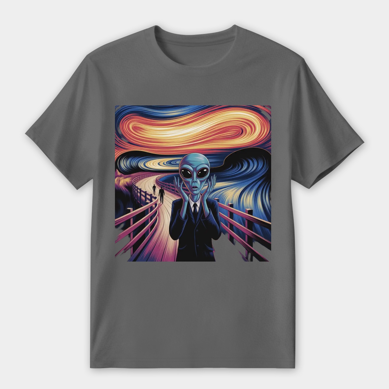 The Scream alien Women's Premium Soft T-Shirt