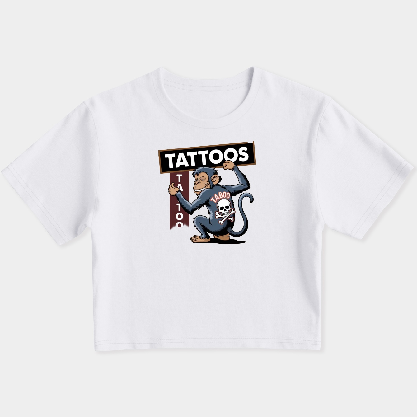 Tattoos taboo #3 Women's Slim Fit Baby Tee