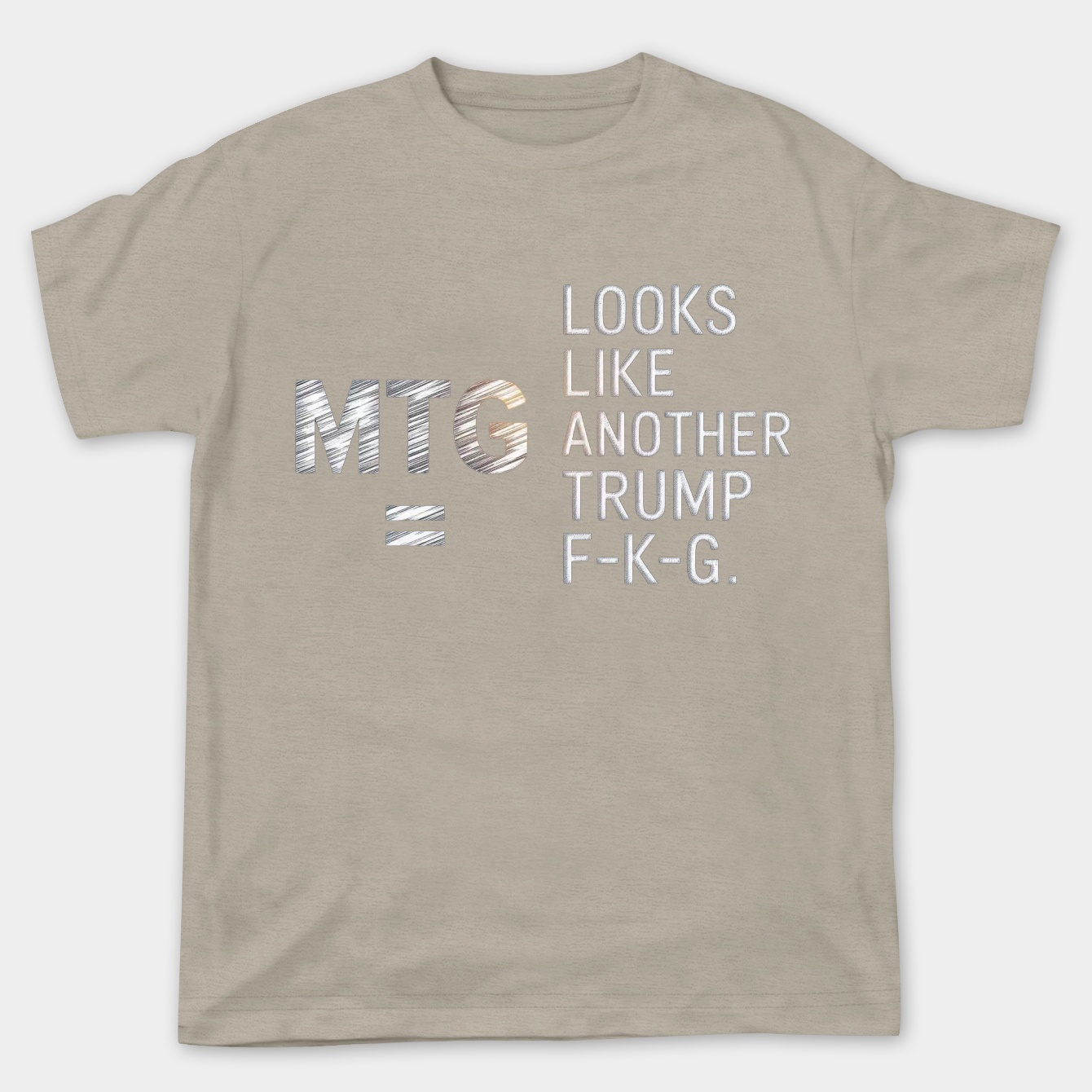 Let It Go Statement Design Women's Plus Size T-shirt