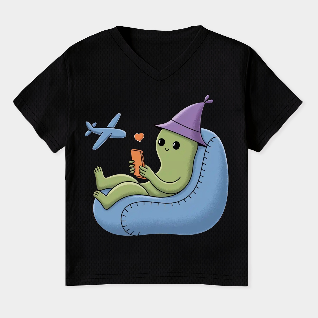 GLEB Women's Plus Size V-Neck T-Shirt