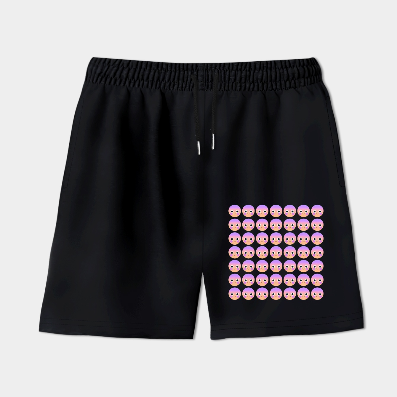 Chirithies Pattern Grid Women's Shorts