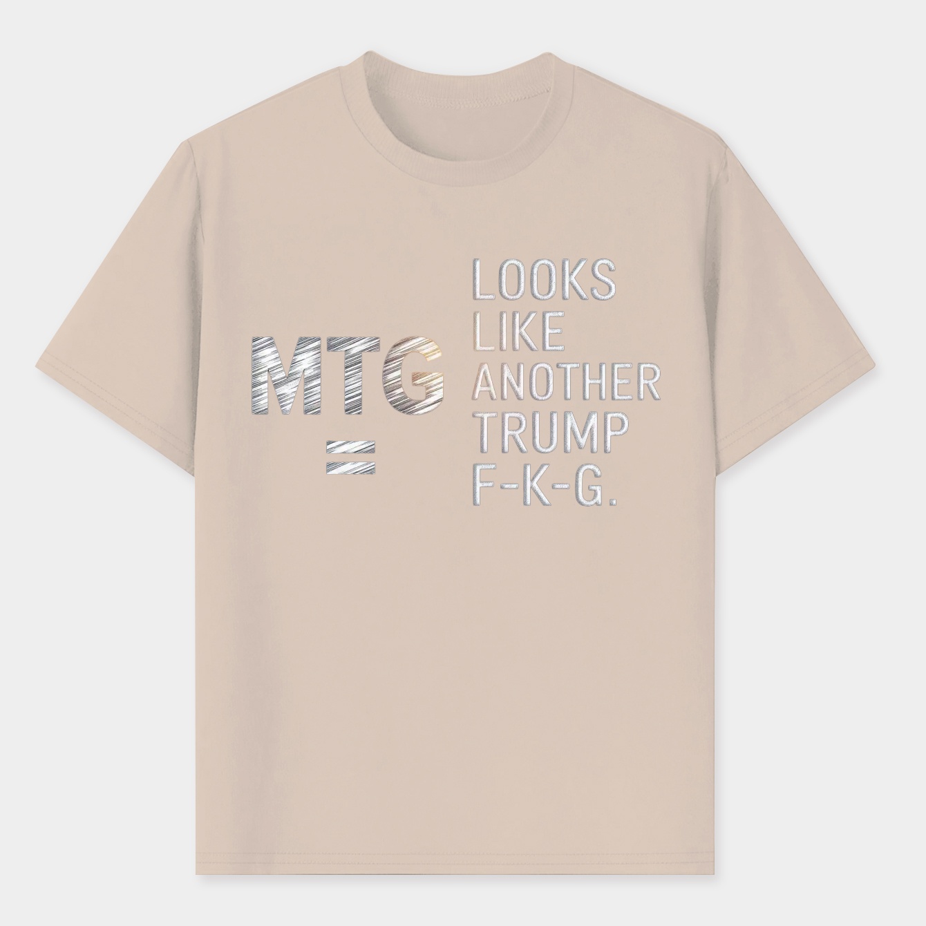 Let It Go Statement Design Men's T-Shirt