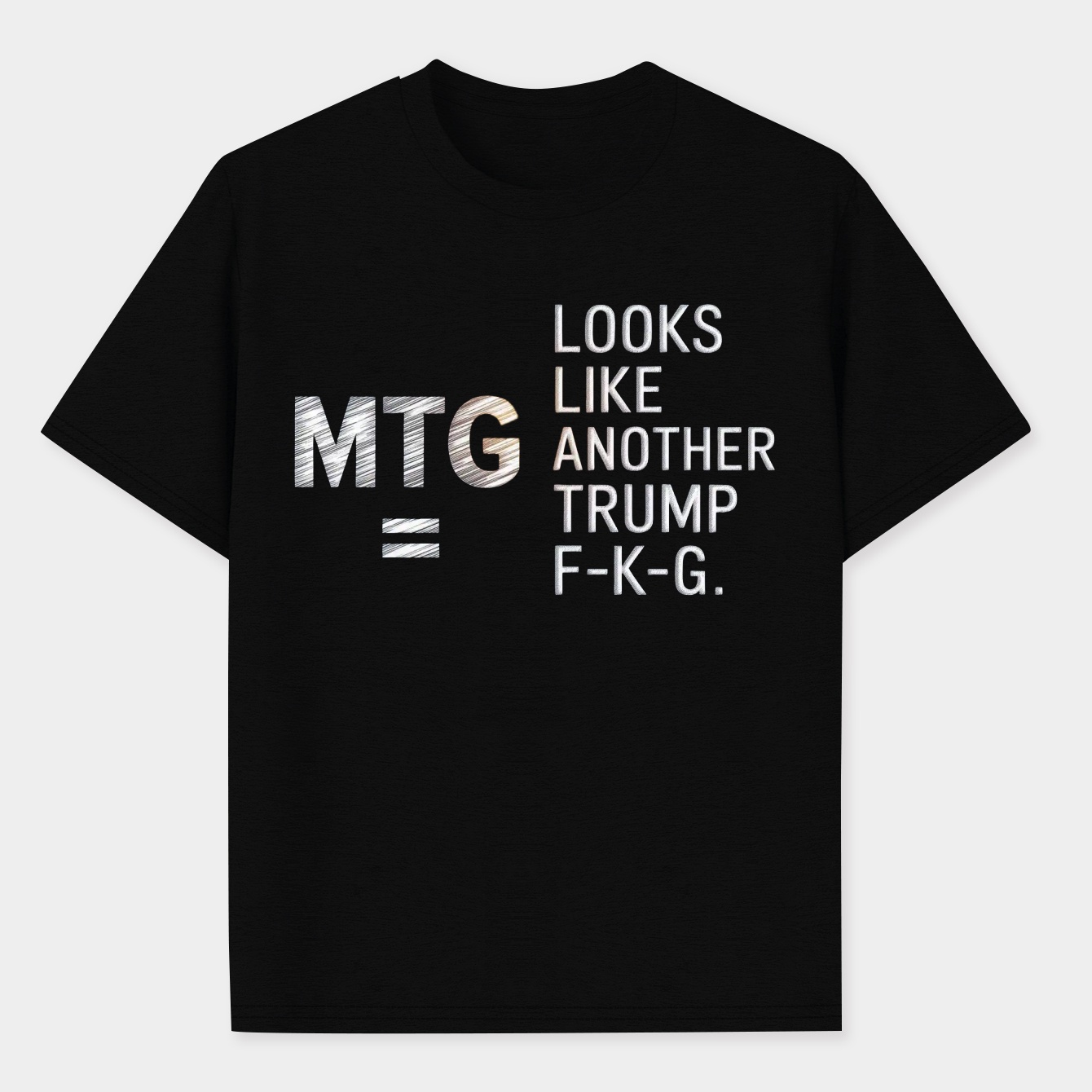 Let It Go Statement Design Men's Performance Athletic T-Shirt