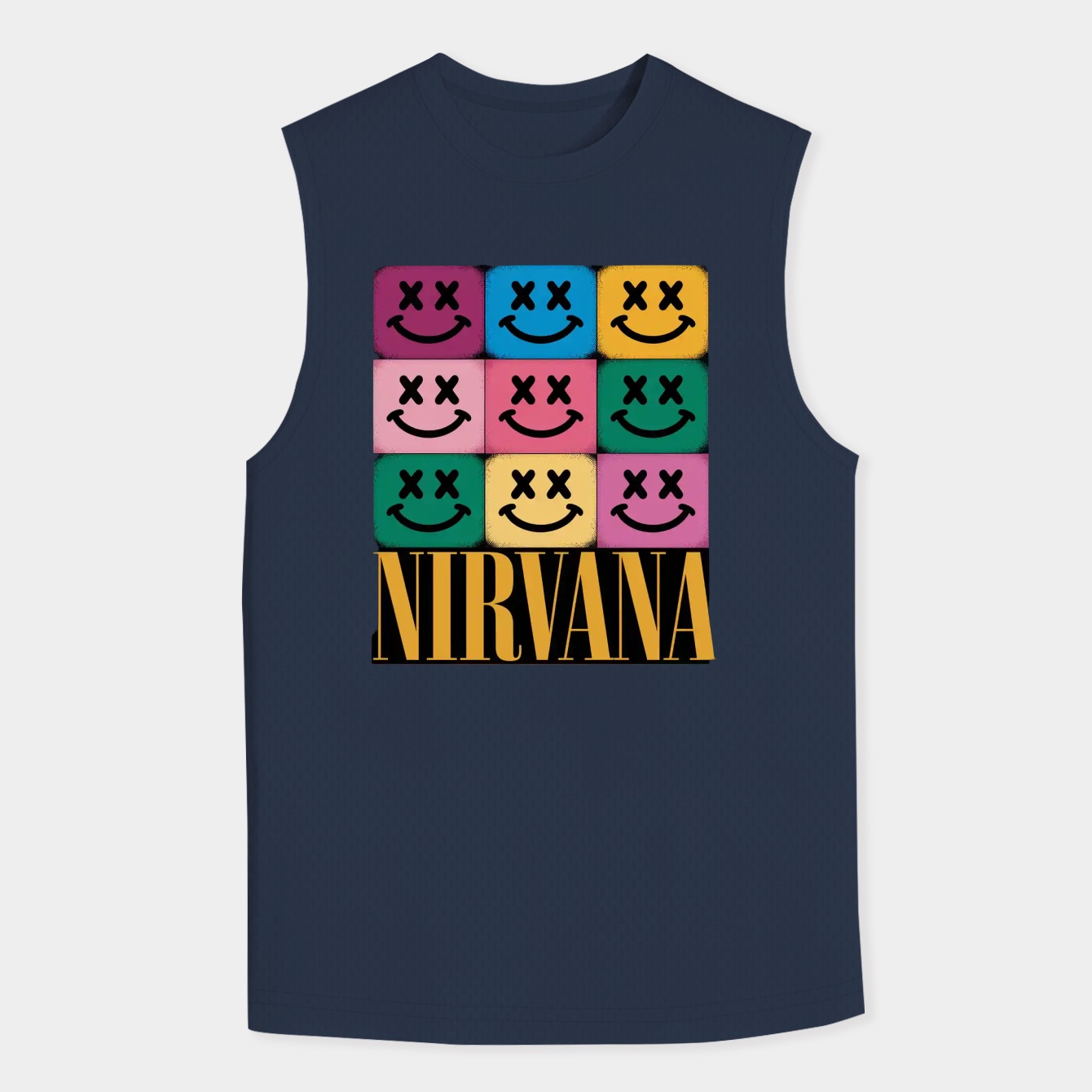 Nirvana Grunge Legends Men's Big & Tall Tank Top