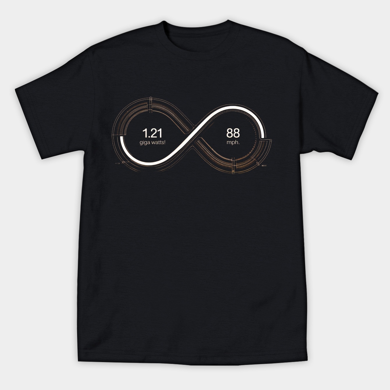 Back to the Future. Never-ending quest Women's Athletic Performance T-Shirt