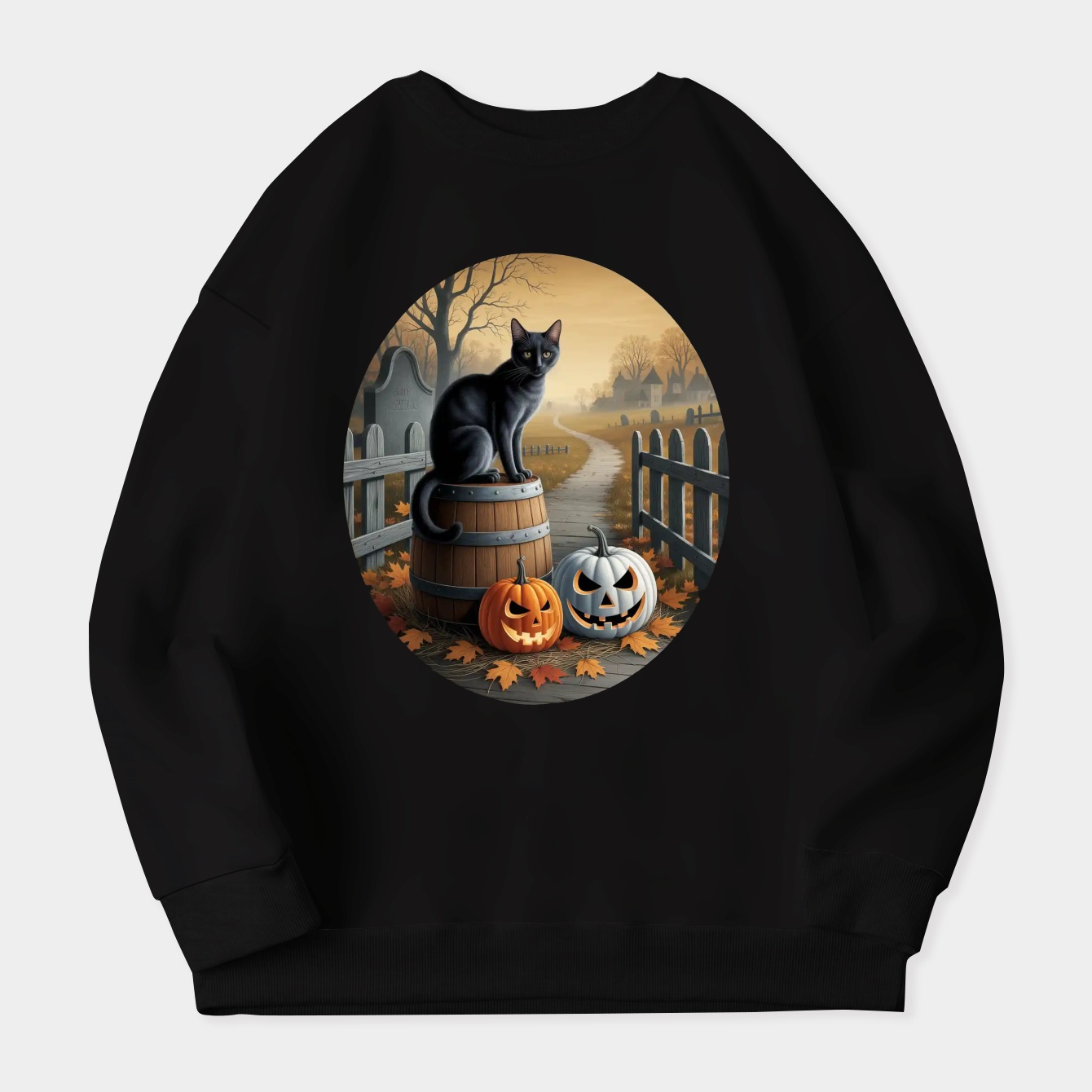 At the end of the road Women's Crewneck Sweatshirt