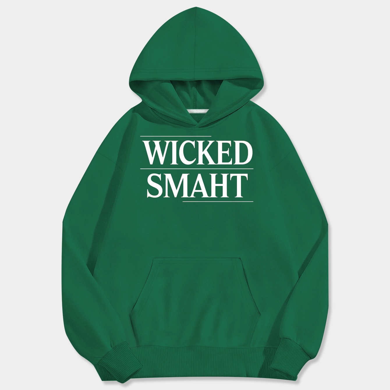 Wicked Smaht Men's Big & Tall Hoodie