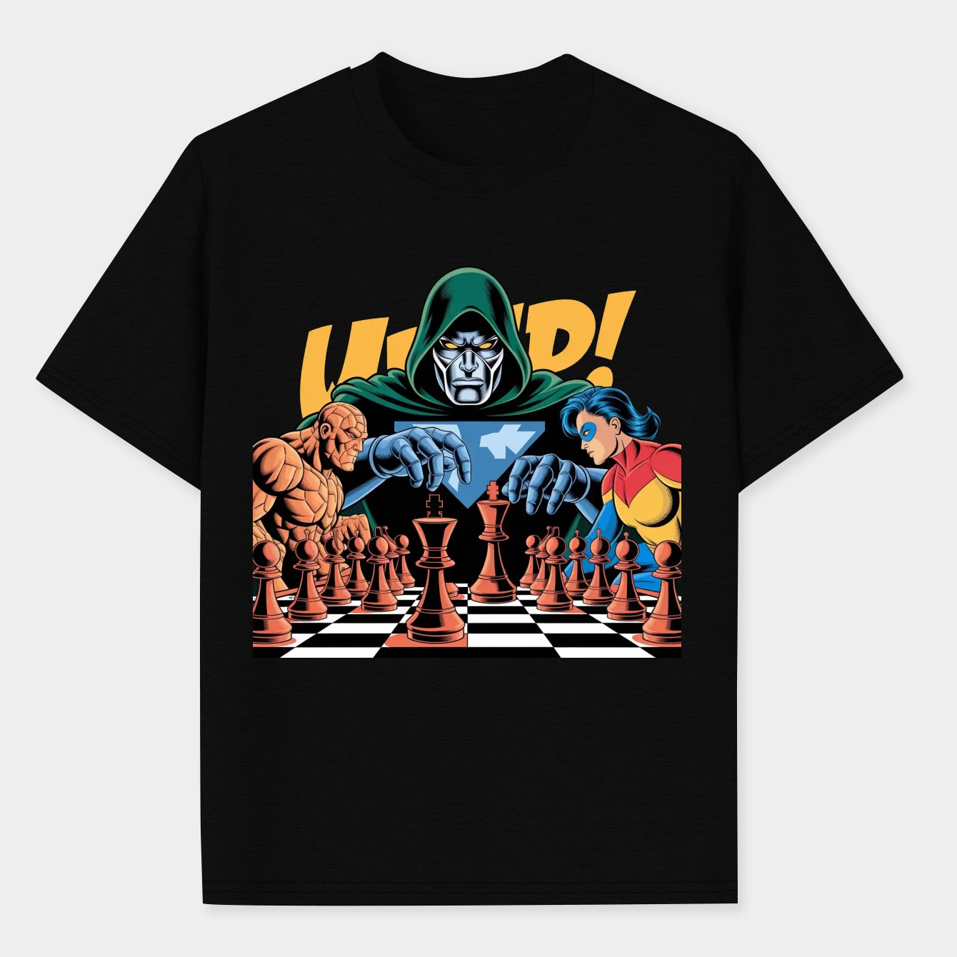 dr doom chess master Men's Performance Athletic T-Shirt