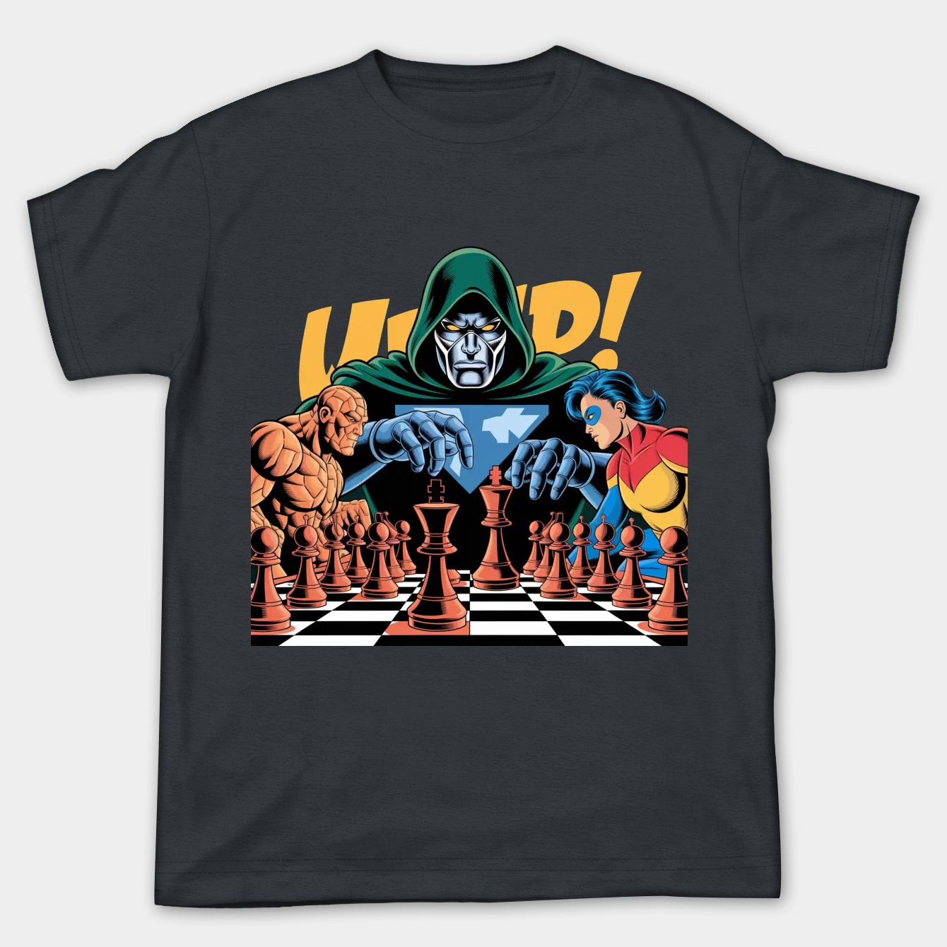 dr doom chess master Women's Plus Size T-shirt