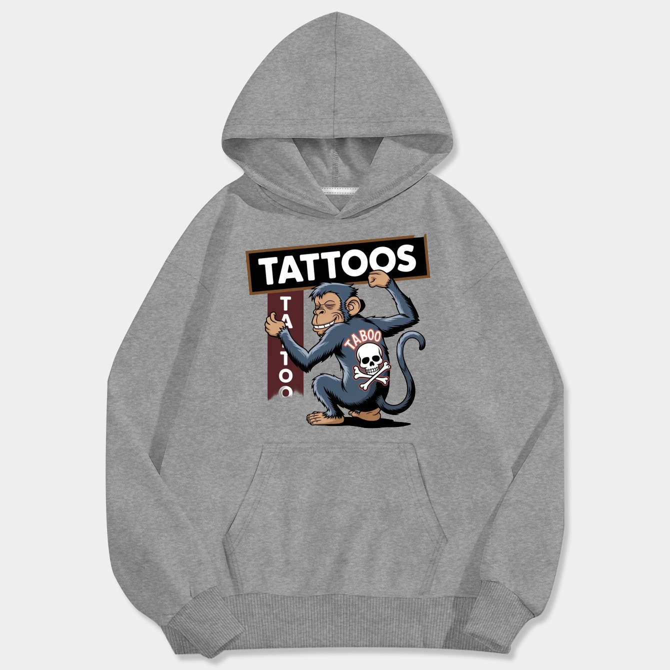 Tattoos taboo #3 Men's Big & Tall Hoodie