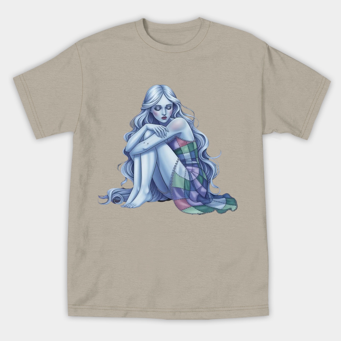 The Nightmare Before Christmas Sally Dollface Big & Tall Women's Athletic Performance T-Shirt