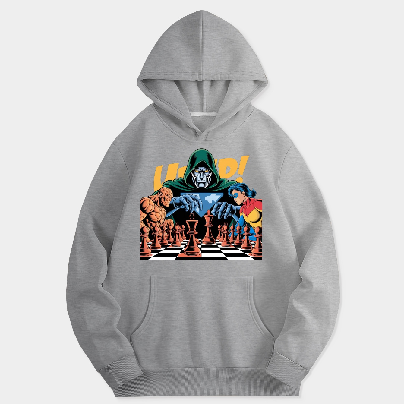 dr doom chess master Women's Hoodie