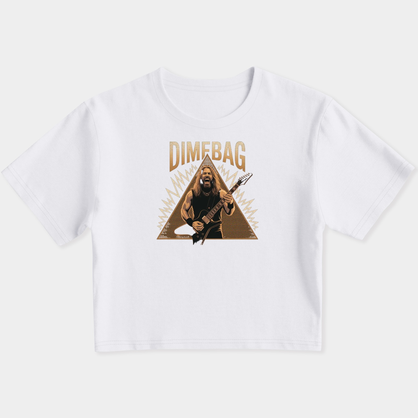 Darrell Dimebag Women's Slim Fit Baby Tee