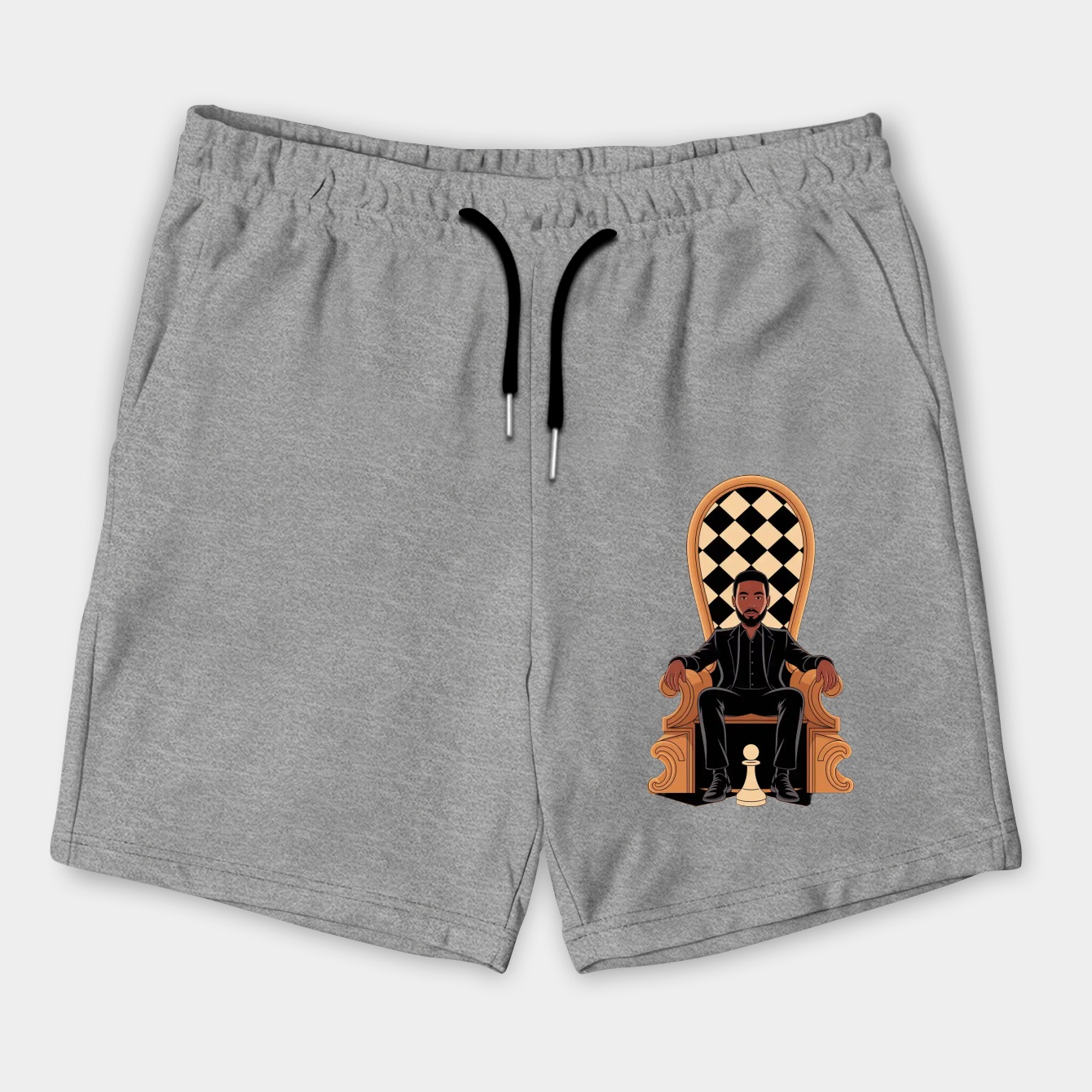 Kendrick Lamar Chess Throne Men's Shorts