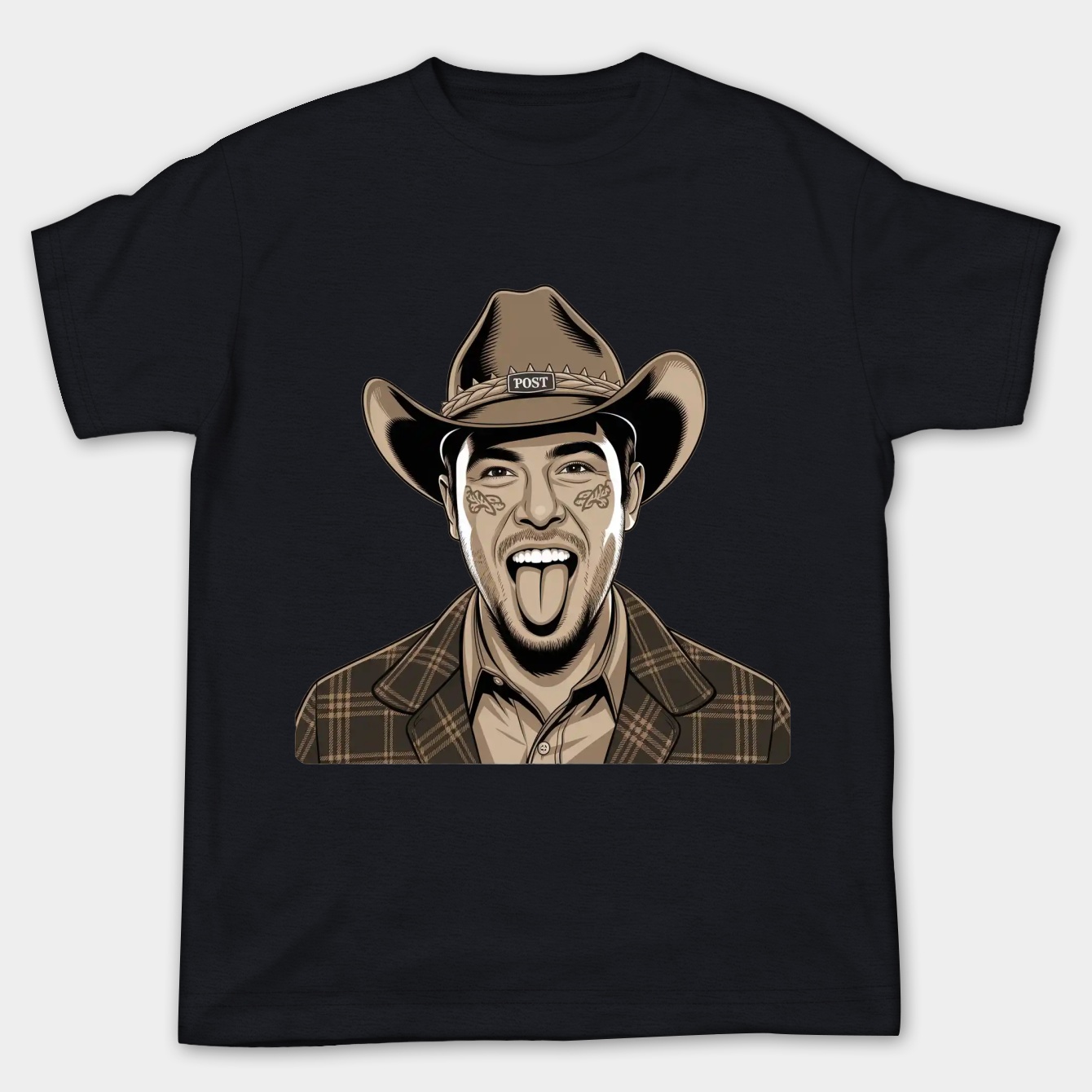 Vintage Post Malone Women's Plus Size T-shirt