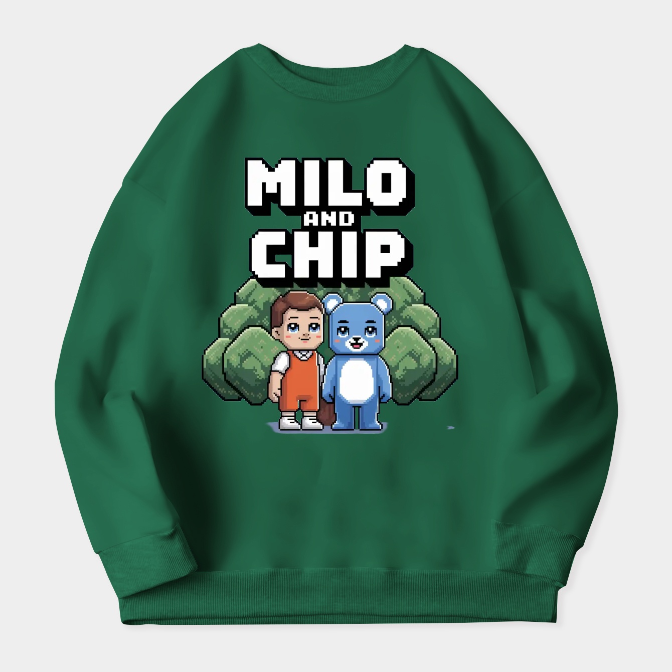 MILO AND CHIP Women's Crewneck Sweatshirt