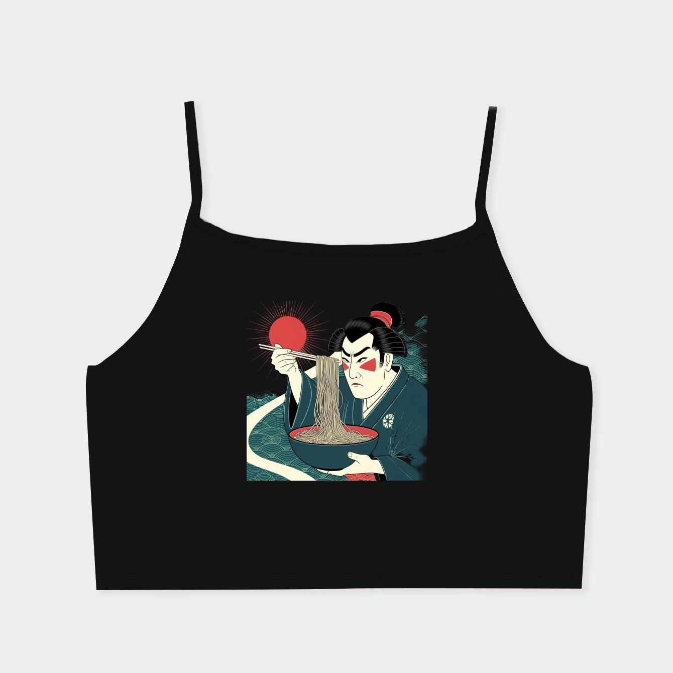 Hungry Samurai Women's  Spaghetti Strap Tank Top