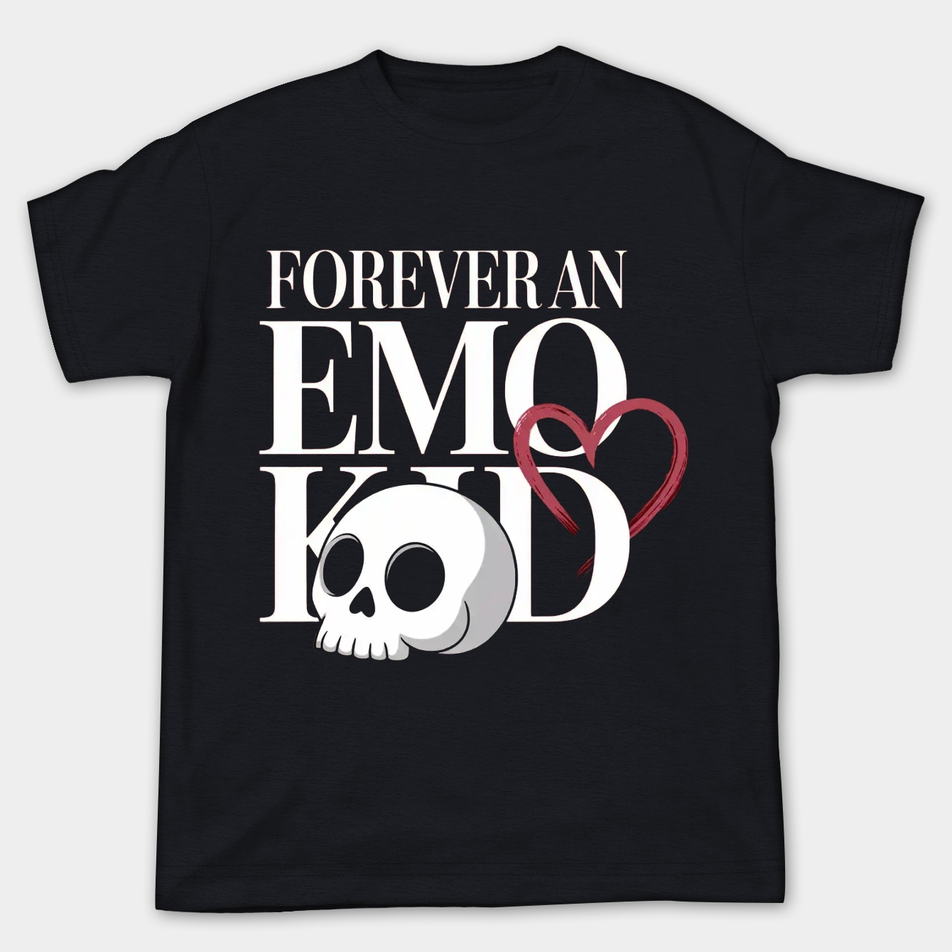 Forever An Emo Kid Women's Plus Size T-shirt