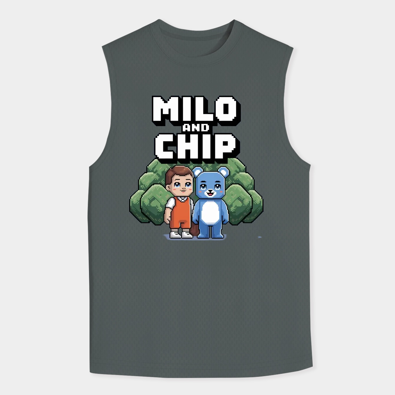 MILO AND CHIP Men's Big & Tall Tank Top