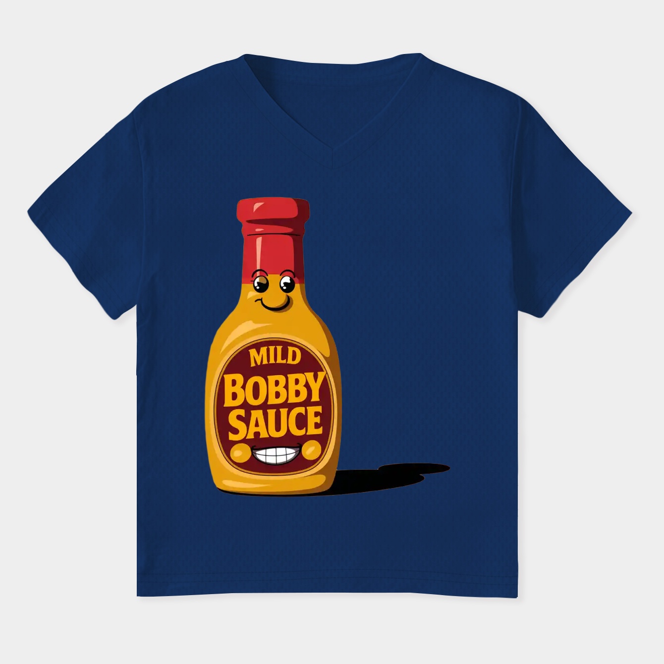 Mild Bobby Sauce Women's Plus Size V-Neck T-Shirt