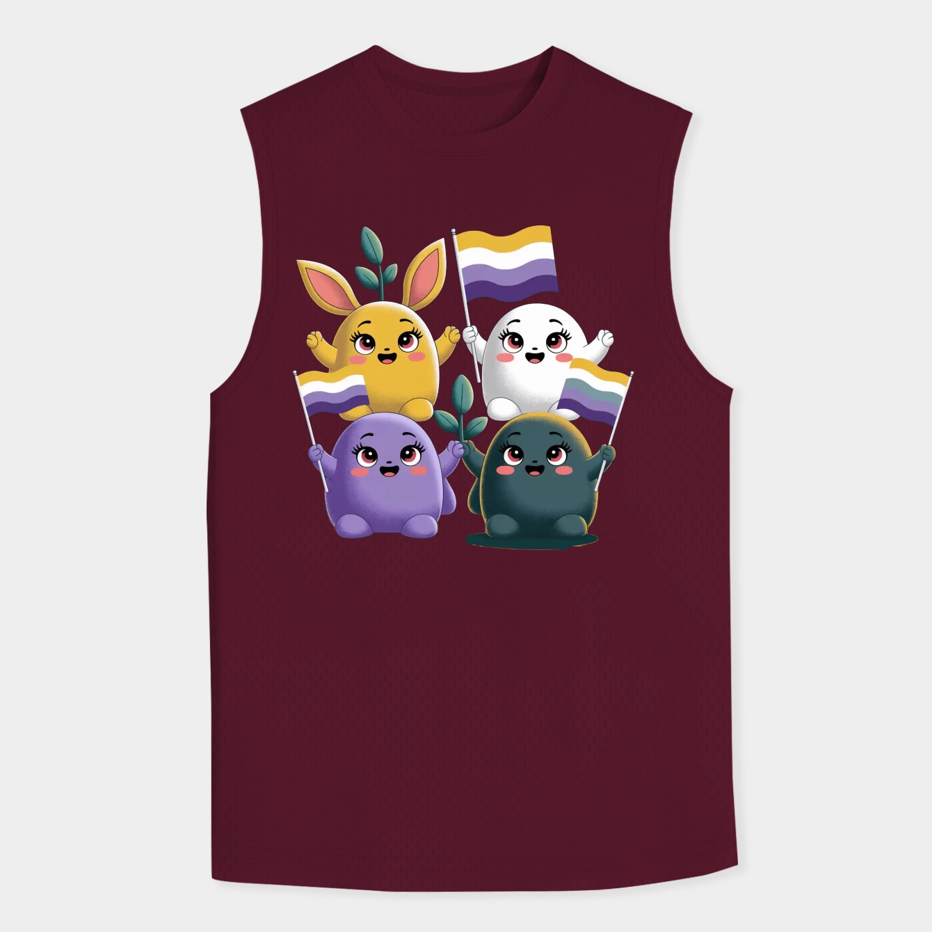 Pride Pikmin Nonbinary Men's Tank Top