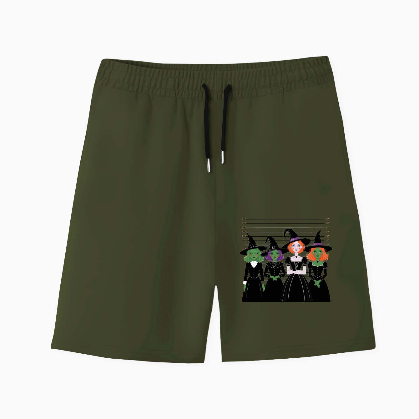 Which Witch? Men's Quick-Dry Athletic Shorts