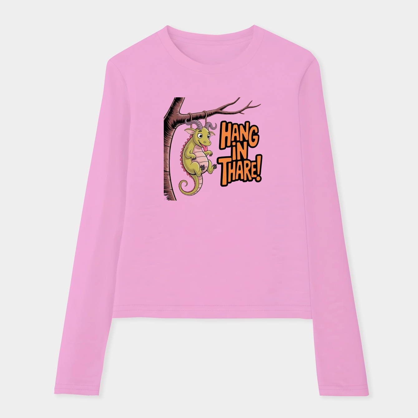Hang in There! Women's Soft Long Sleeve T-Shirt