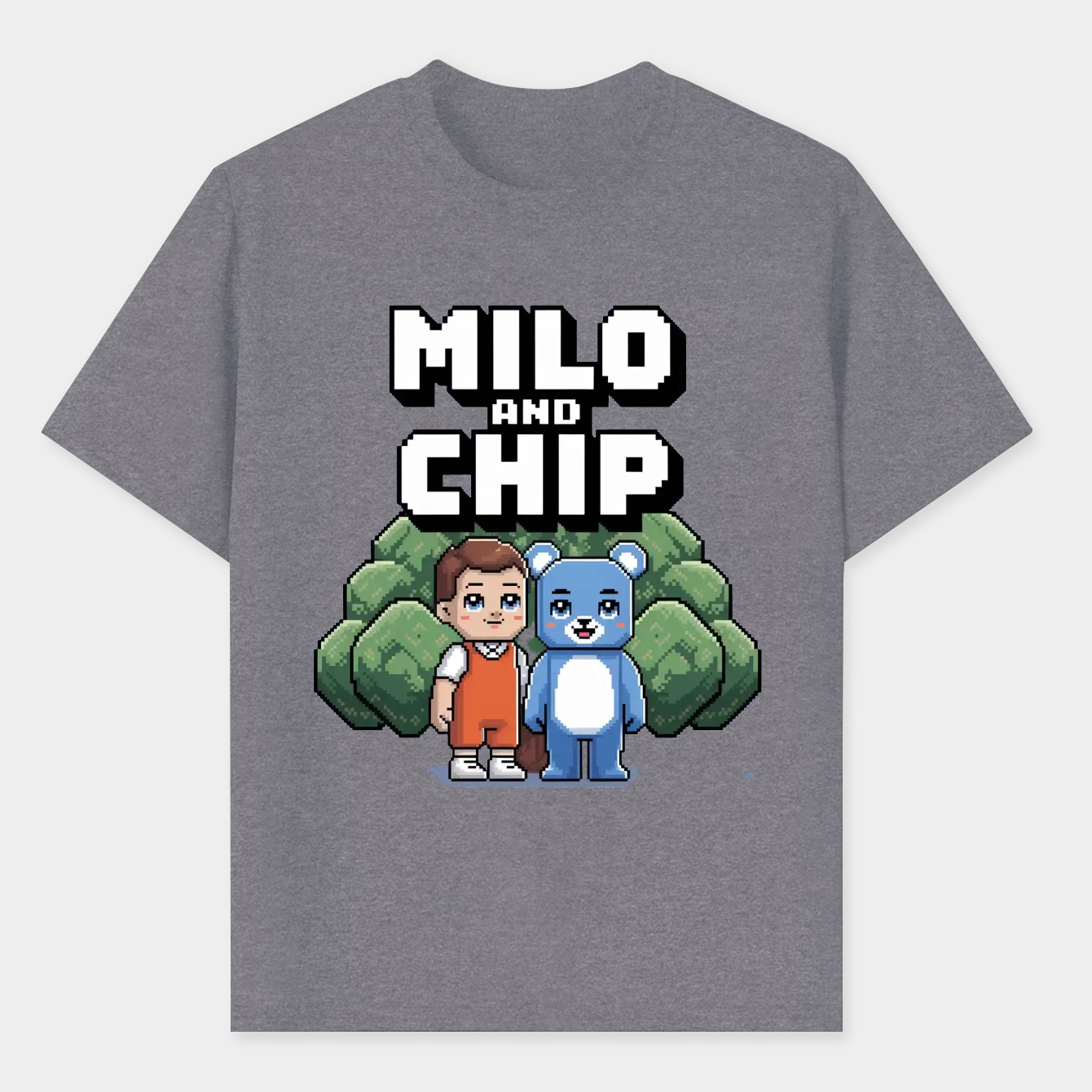 MILO AND CHIP Men's T-Shirt