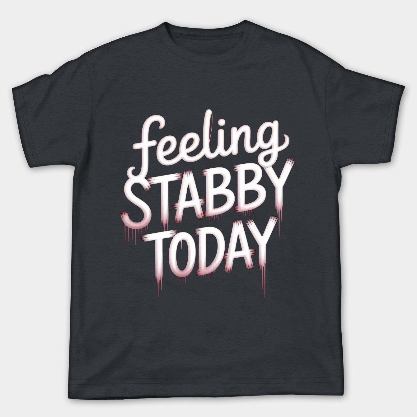 Feeling Stabby Today Spooky Drip Font