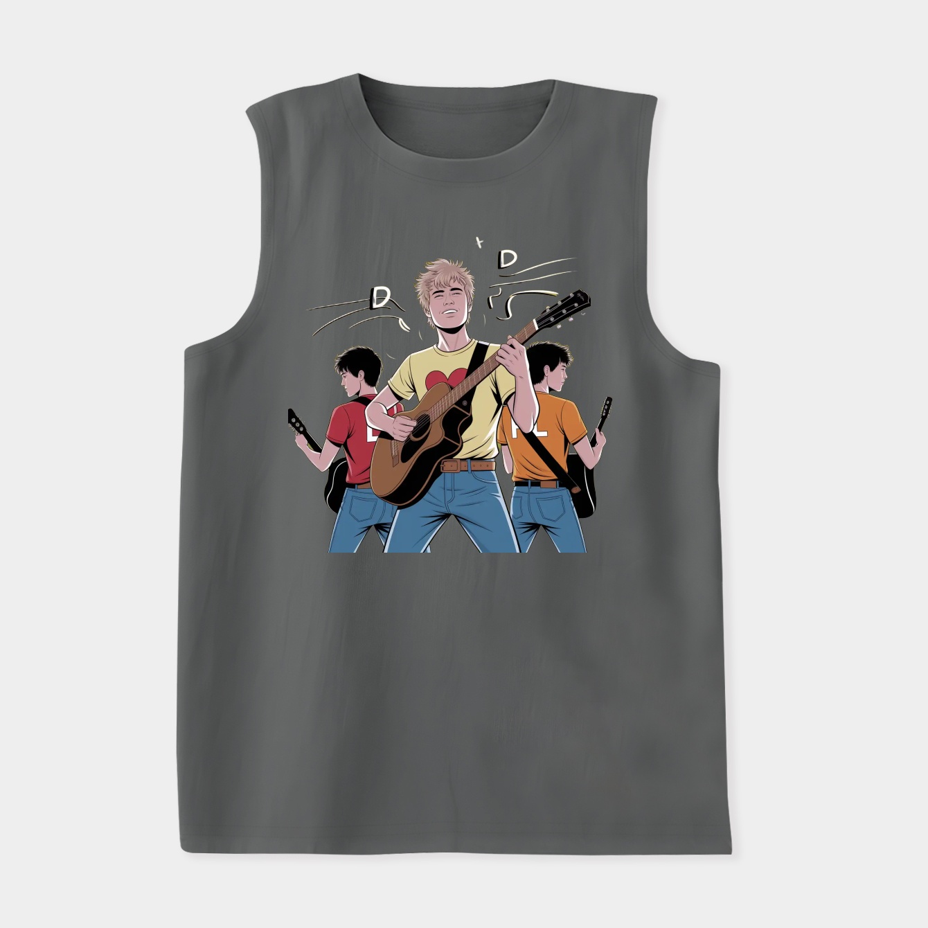 Scott Pilgrim Band Scene Women's Soft Tank Top