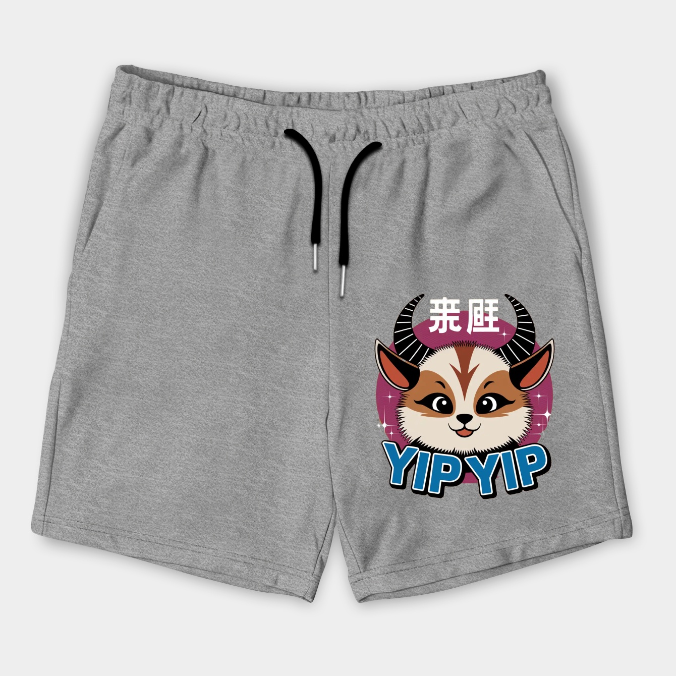 Appa Yip Yip Blue Circle Men's Shorts