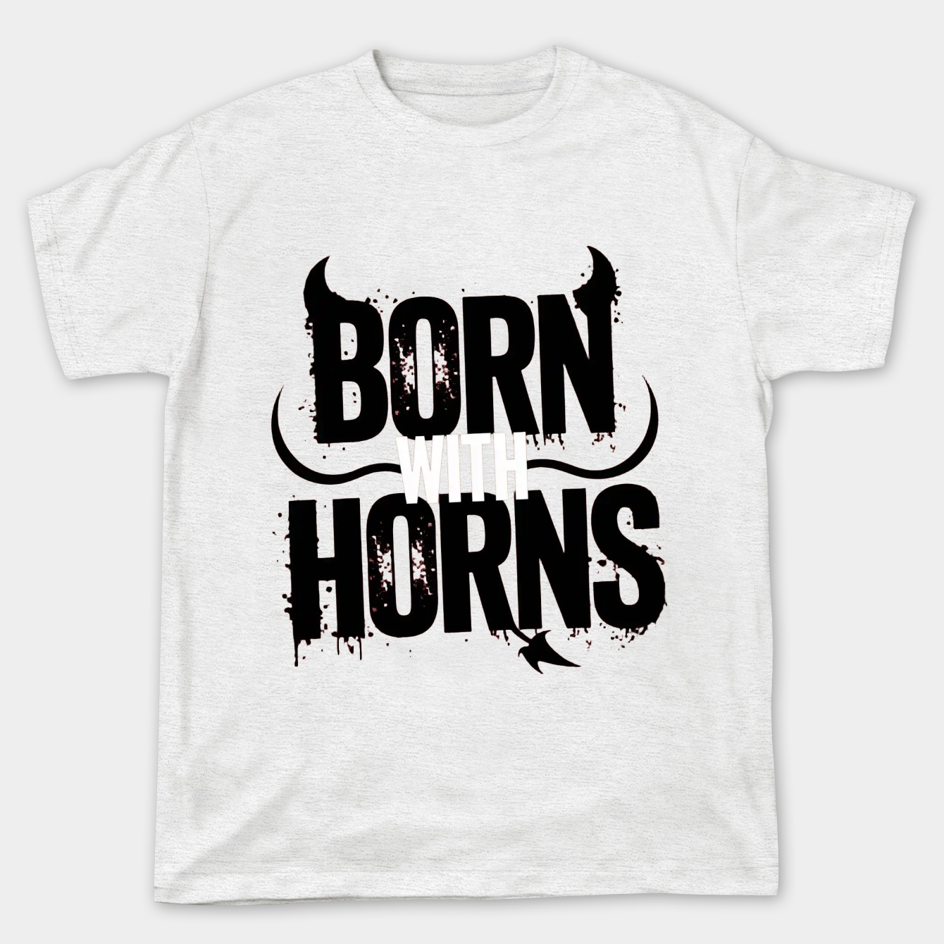 Born with Horns Women's Plus Size T-shirt