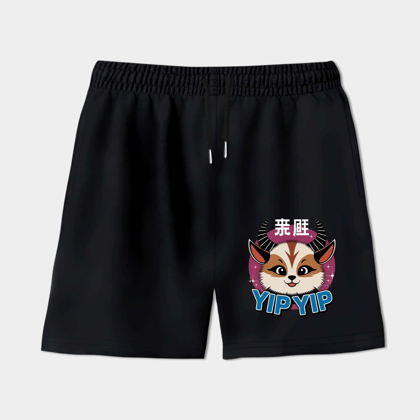 Appa Yip Yip Blue Circle Women's Shorts