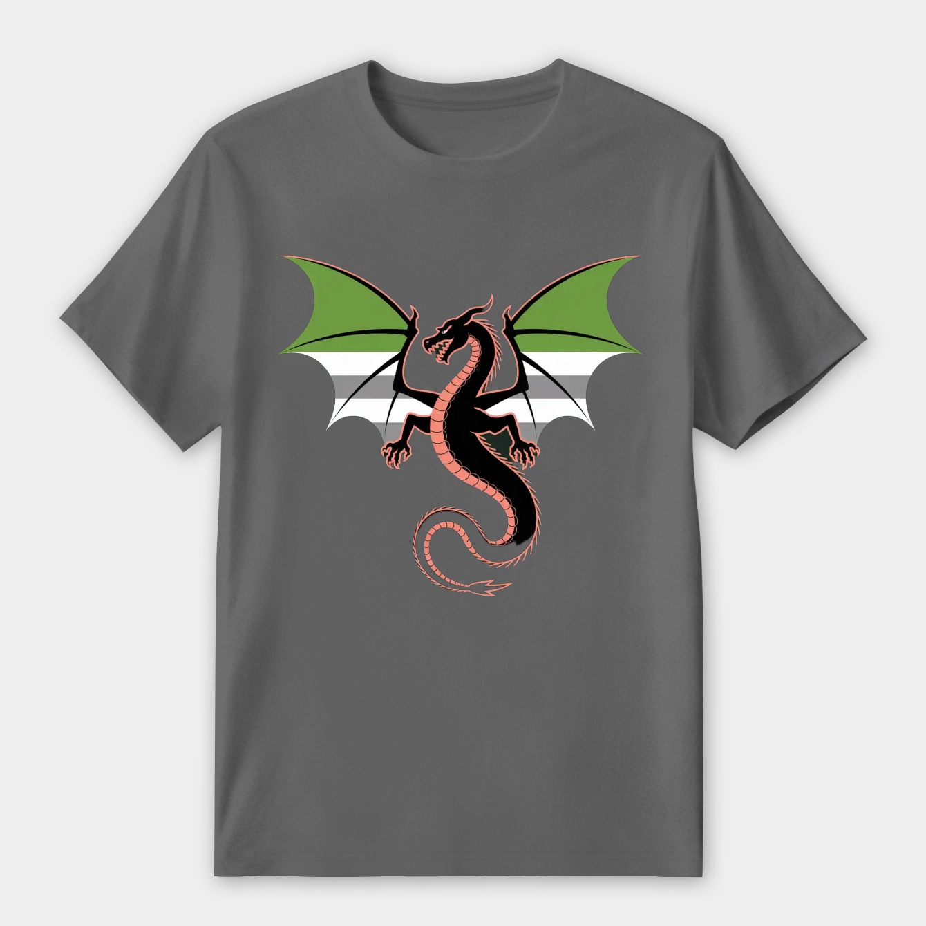 Aromantic Pride Dragon Women's Premium Soft T-Shirt