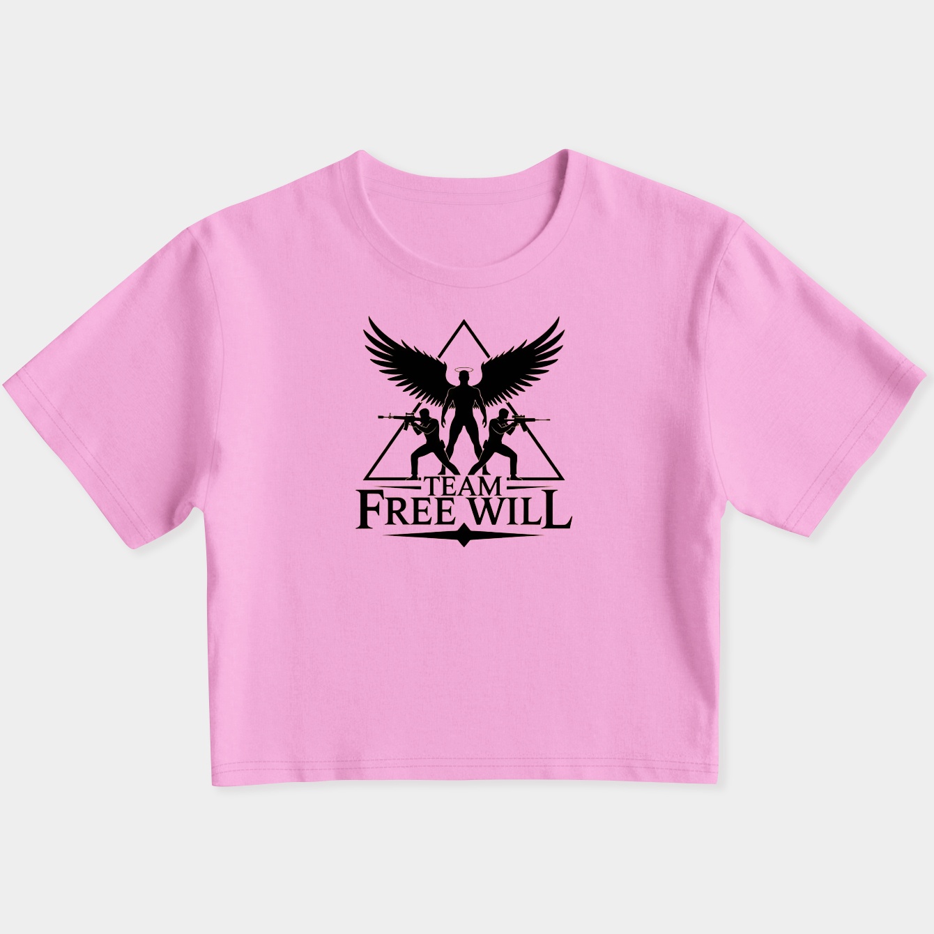 Team Free Will Women's Slim Fit Baby Tee