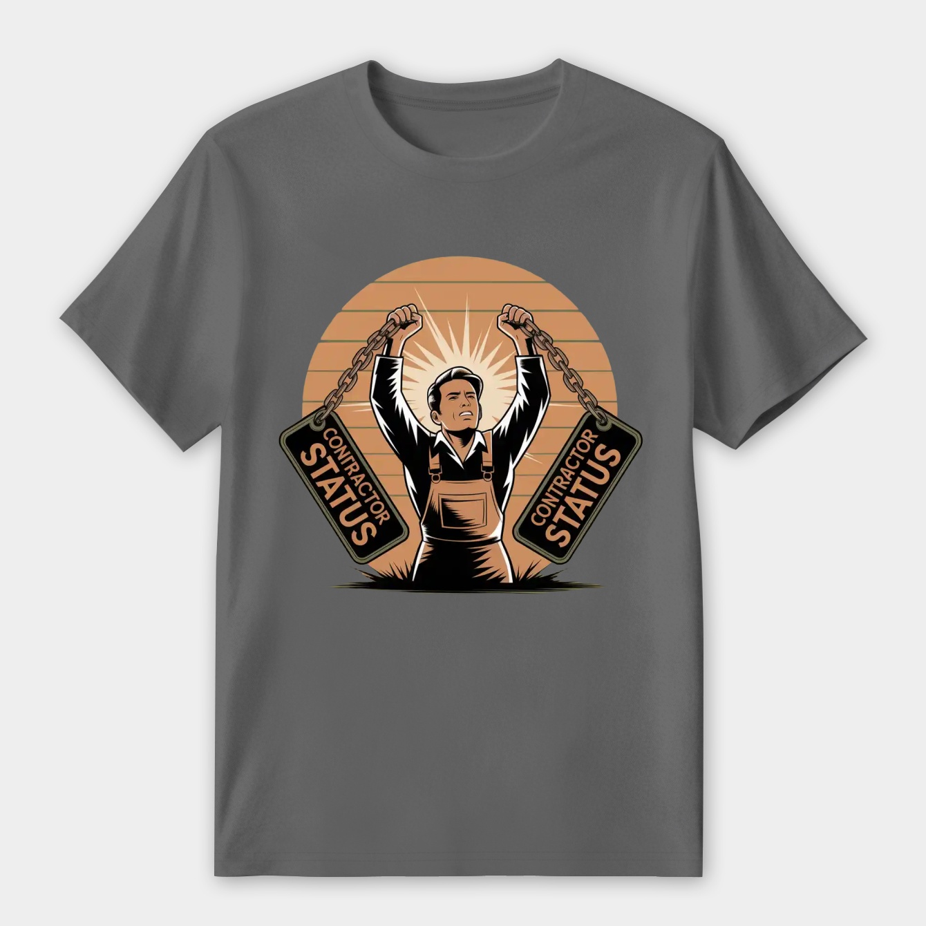 Breaking Free from Contractor Chains Women's Premium Soft T-Shirt