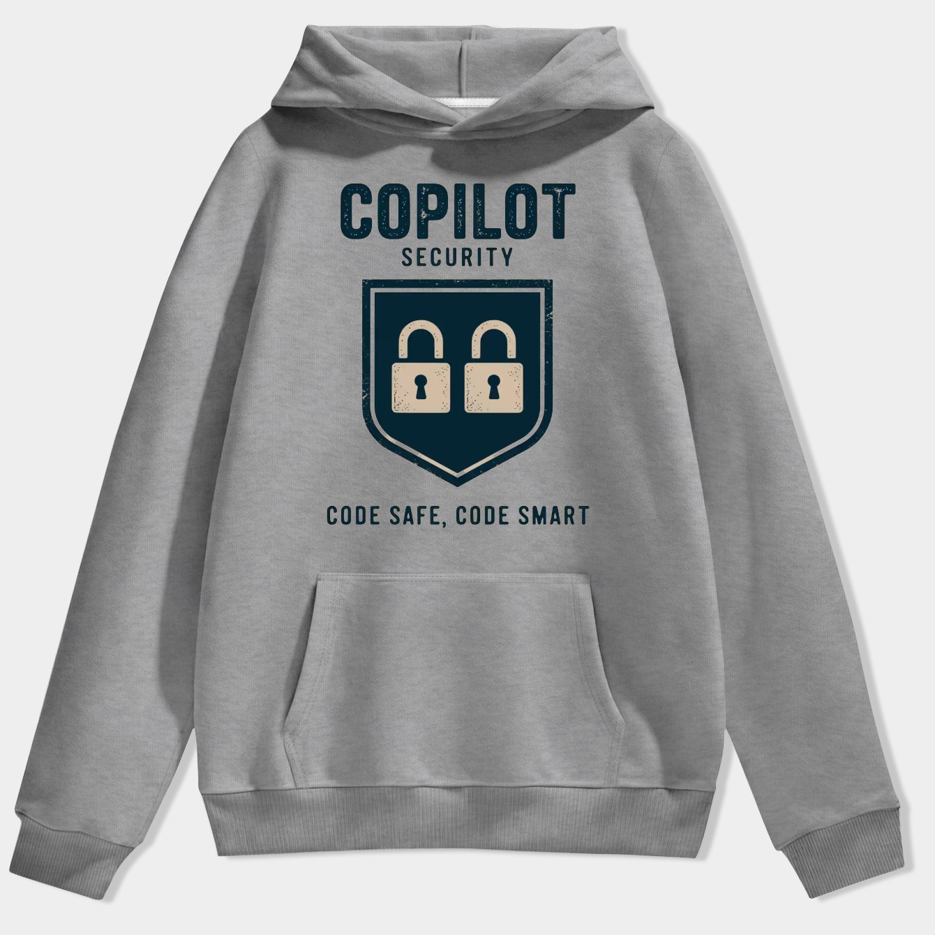 Copilot Security Vintage Shield Men's Hoodie